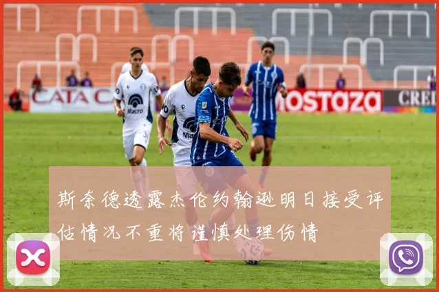 斯奈德透露杰伦约翰逊明日接受评估情况不重将谨慎处理伤情